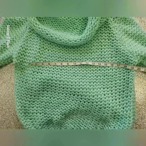 WOMEN'S COWL WOLL  SWEATER - Picture 4 of 5